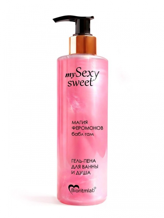 Гель-пена для ванны и душа Sexy Sweet с феромонами и ароматом бабл-гам - 200 мл. -  - Магазин феромонов в Березниках