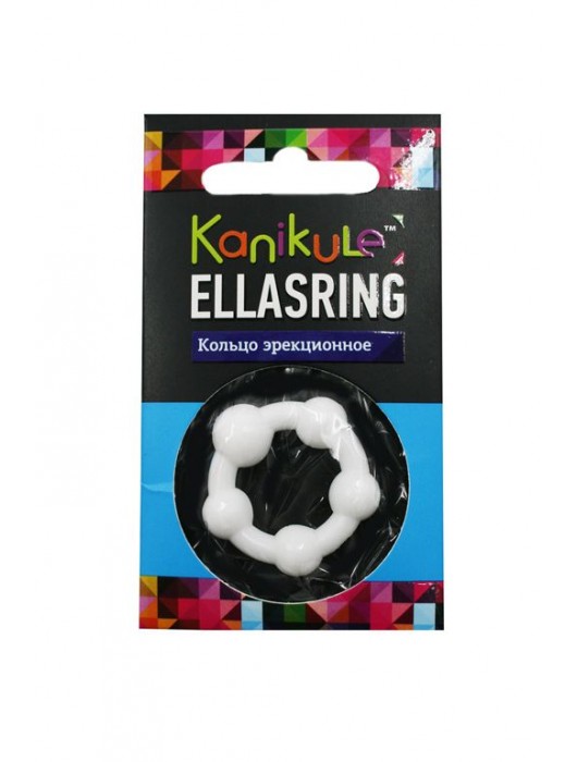 Цветное эрекционное кольцо с шариками Ellasring - Sitabella - в Березниках купить с доставкой