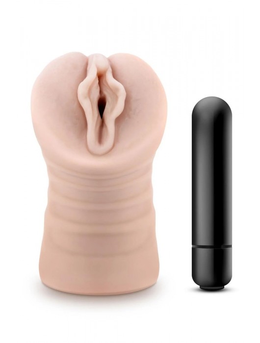 Телесный мастурбатор-вагина Destini - Blush Novelties - в Березниках купить с доставкой