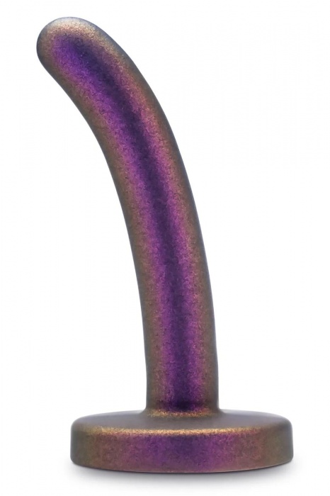 Фиолетовая насадка с гладкой поверхностью Surrender 4.75 Inch Beginner Pegging Dildo - 12 см. - Blush Novelties - купить с доставкой в Березниках