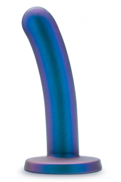 Синяя насадка с гладкой поверхностью Surrender 5.75 Inch Intermediate Pegging Dildo - 14,6 см. - Blush Novelties - купить с доставкой в Березниках