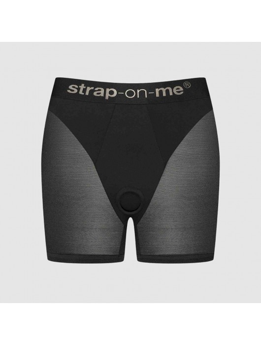 Трусики-шорты для фиксации насадок Strap-on-me Harness Lingerie Halo - size S - Strap-on-me - купить с доставкой в Березниках