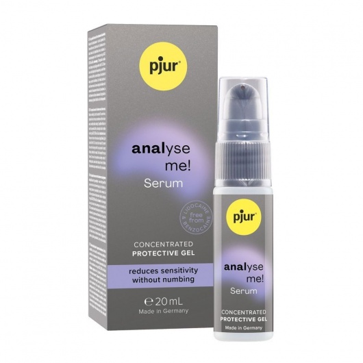Расслабляющая анальная сыворотка pjur Analyse Me Serum - 20 мл. - Pjur - купить с доставкой в Березниках