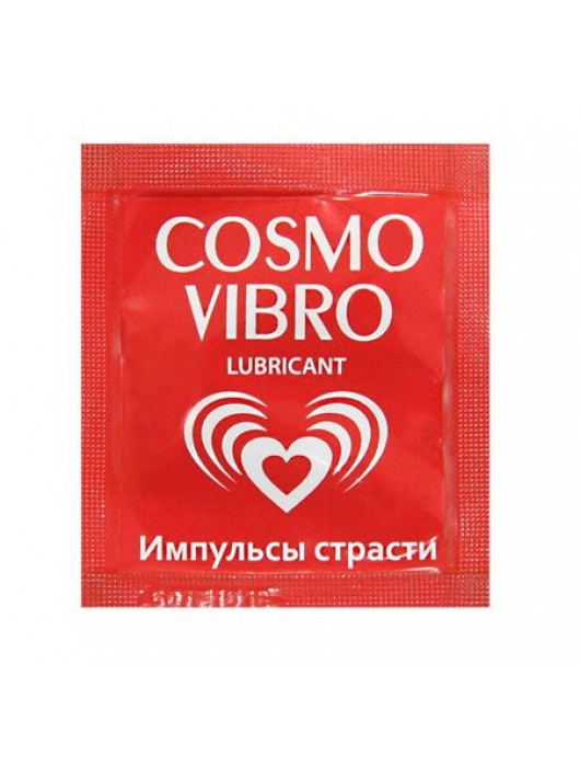 Пробник женского стимулирующего лубриканта на силиконовой основе Cosmo Vibro - 3 гр. - Биоритм - купить с доставкой в Березниках