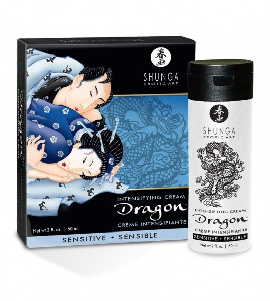 Интимный мужской крем SHUNGA DRAGON SENSITIVE - 60 мл. - Shunga - купить с доставкой в Березниках