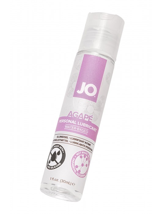 Лубрикант на водной основе для женщин JO AGAPE ORIGINAL - 30 мл. - System JO - купить с доставкой в Березниках