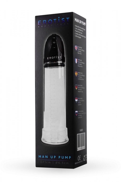 Автоматическая вакуумная помпа Man up pump - Erotist Adult Toys - в Березниках купить с доставкой