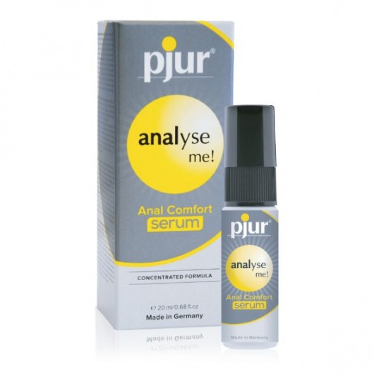 Анальный спрей pjur ANALYSE ME Serum - 20 мл. - Pjur - купить с доставкой в Березниках