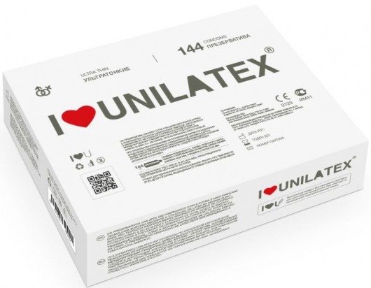 Ультратонкие презервативы Unilatex Ultra Thin - 144 шт. - Unilatex - купить с доставкой в Березниках