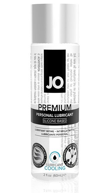 Охлаждающий лубрикант на силиконовой основе JO Personal Premium Lubricant Cooling - 60 мл. - System JO - купить с доставкой в Березниках