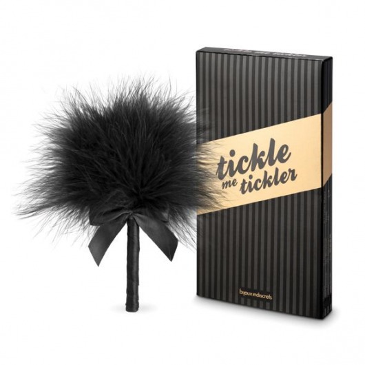 Пуховка для эротических игр Tickle Me Tickler - Bijoux Indiscrets - купить с доставкой в Березниках