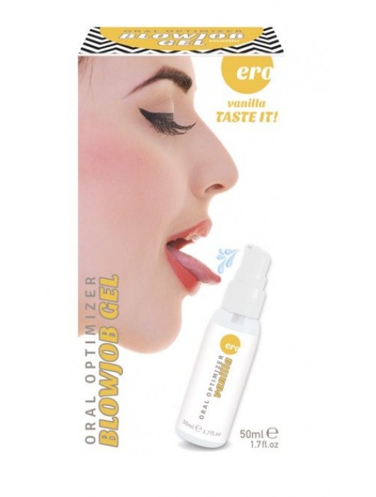 Увлажняющий гель для орального секса с ароматом ванили - 50 мл. - Ero - купить с доставкой в Березниках
