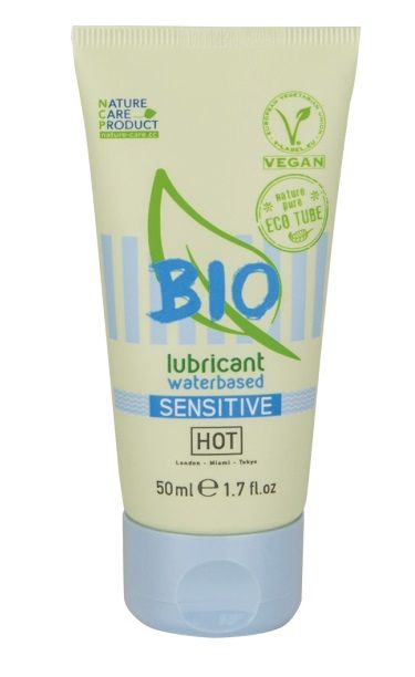 Органический лубрикант для чувствительной кожи Bio Sensitive - 50 мл. - HOT - купить с доставкой в Березниках