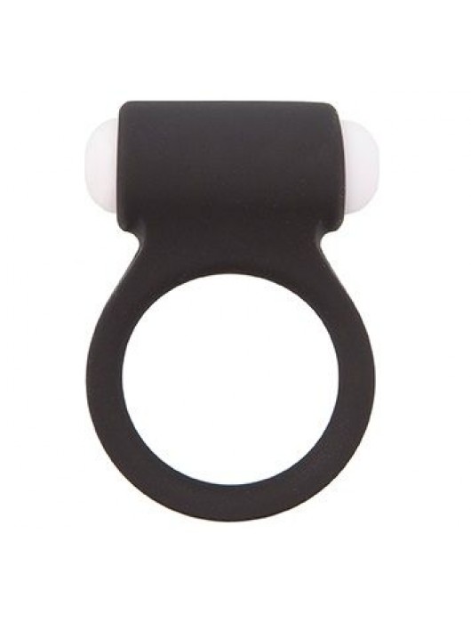 Чёрное эрекционное виброкольцо LIT-UP SILICONE STIMU RING 3 BLACK - Dream Toys - в Березниках купить с доставкой