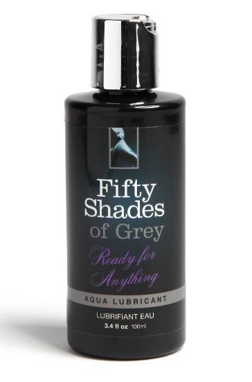 Лубрикант на водной основе Ready for Anything Aqua Lubricant - 100 мл. - Fifty Shades of Grey - купить с доставкой в Березниках