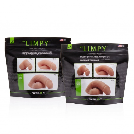 Мягкий имитатор пениса Fleshtone Limpy большого размера - 21,6 см. - Fleshlight - купить с доставкой в Березниках
