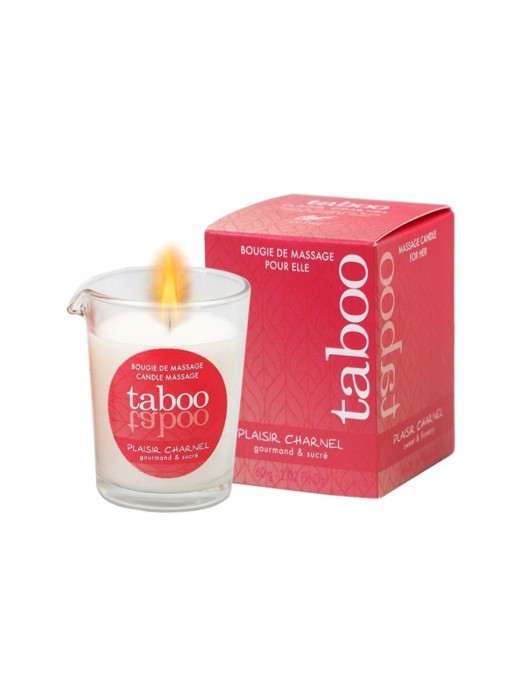 Массажное аромамасло с афродизиаками для женщин RUF Taboo Plaisir charnel - 60 гр. - RUF - купить с доставкой в Березниках