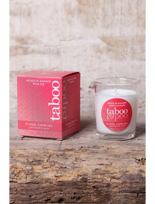 Массажное аромамасло с афродизиаками для женщин RUF Taboo Plaisir charnel - 60 гр. - RUF - купить с доставкой в Березниках