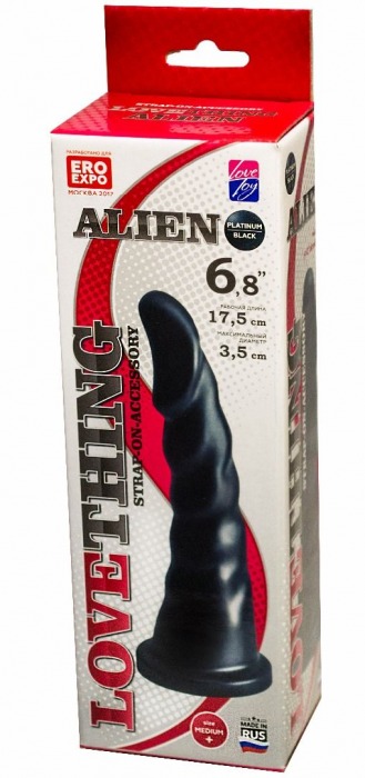 Насадка для трусиков харнесс Alien - 17,5 см. - LOVETOY (А-Полимер) - купить с доставкой в Березниках