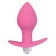 Розовая коническая анальная вибровтулка с ограничителем - 8 см. - Bior toys в Березниках Розовая коническая анальная вибровтулка с ограничителем - 8 см. - Bior toys