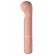 Бежевый мини-вибратор Rocky’s Fairy Mallet - 14,7 см. - Lola Games купить в Березниках с доставкой в Orgasmix.ru Бежевый мини-вибратор Rocky’s Fairy Mallet - 14,7 см. - Lola Games
