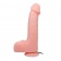 Телесный вибратор с проводным пультом - 22 см. - Baile купить в Березниках с доставкой в Orgasmix.ru Телесный вибратор с проводным пультом - 22 см. - Baile