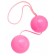 Розовые вагинальные шарики BI-BALLS - Toyfa Basic в Березниках Розовые вагинальные шарики BI-BALLS - Toyfa Basic