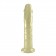 Золотистый перламутровый фаллоимитатор South Sea - 20 см. - Lola Games
